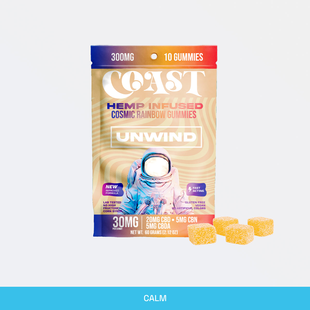 CBD + CBN Sleep Gummies | Rest 10pk – Coast Smokes