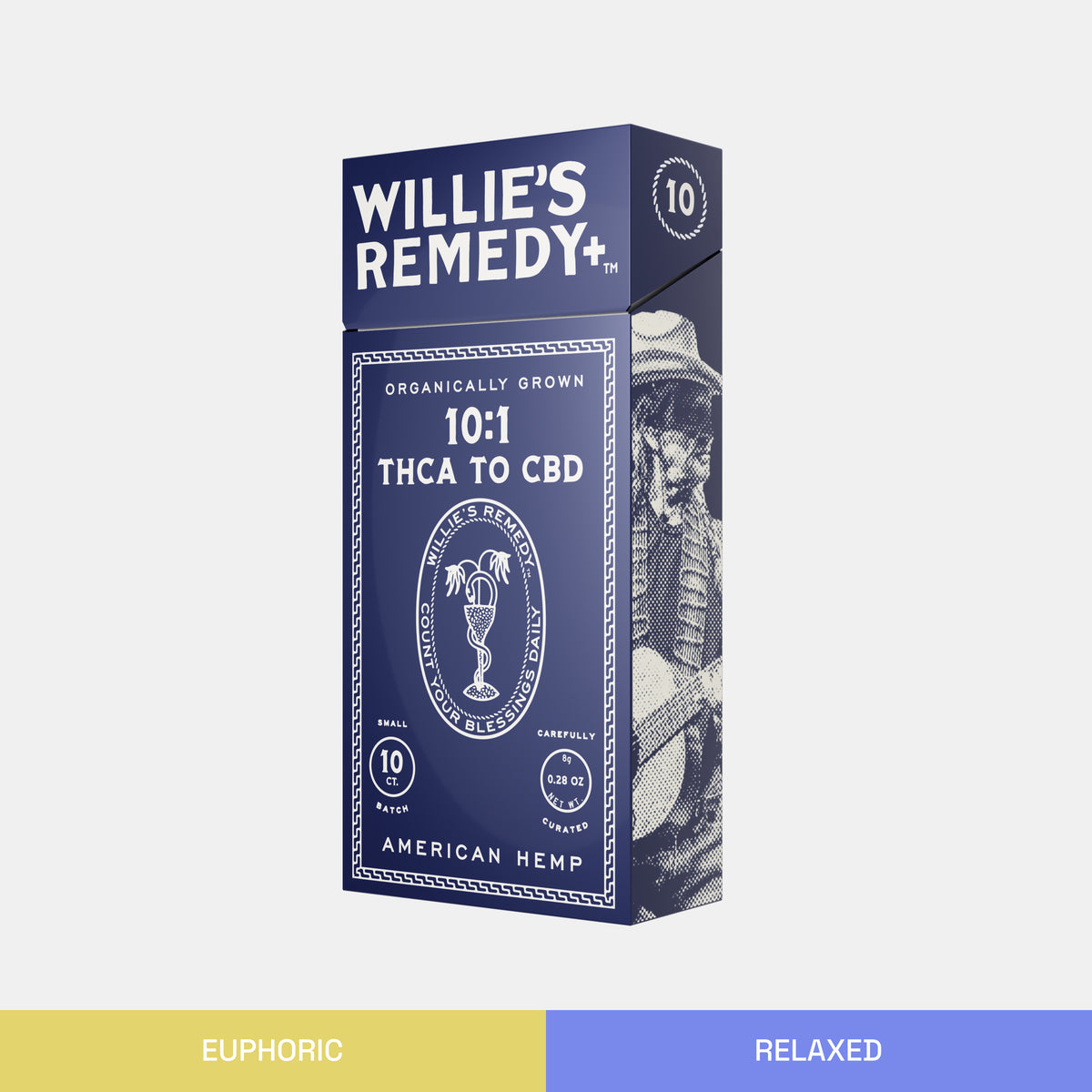 Willie's Remedy+ Smokes | 10:1 THCA to CBD – Coast Smokes