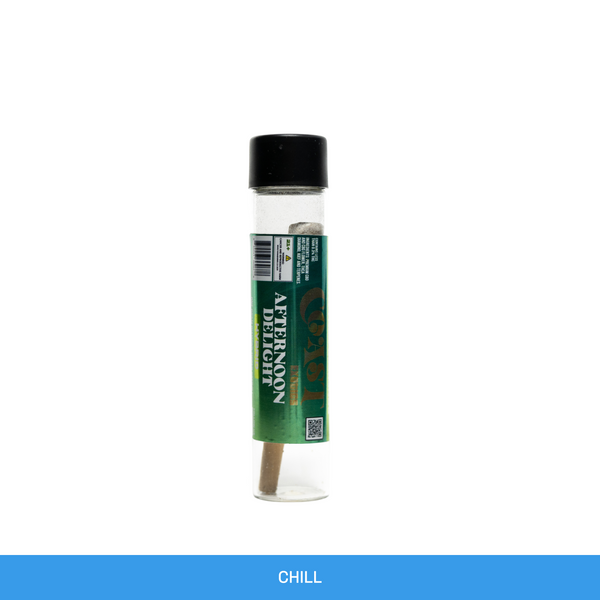 Exotic THCA Diamond Infused Preroll 1g | Afternoon Delight | Hybrid  Coast  Smokes