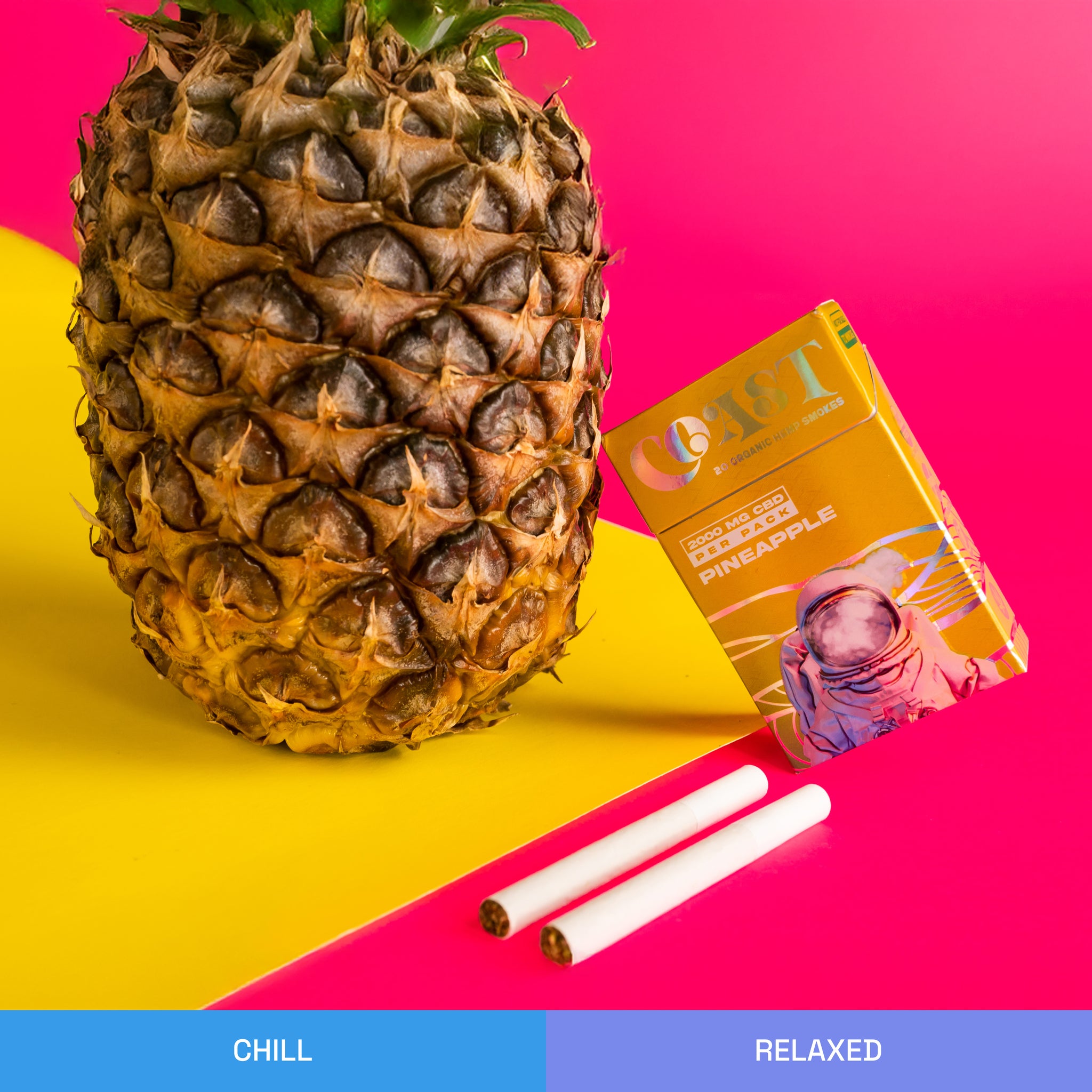 Pineapple Hemp Smokes - 20pk