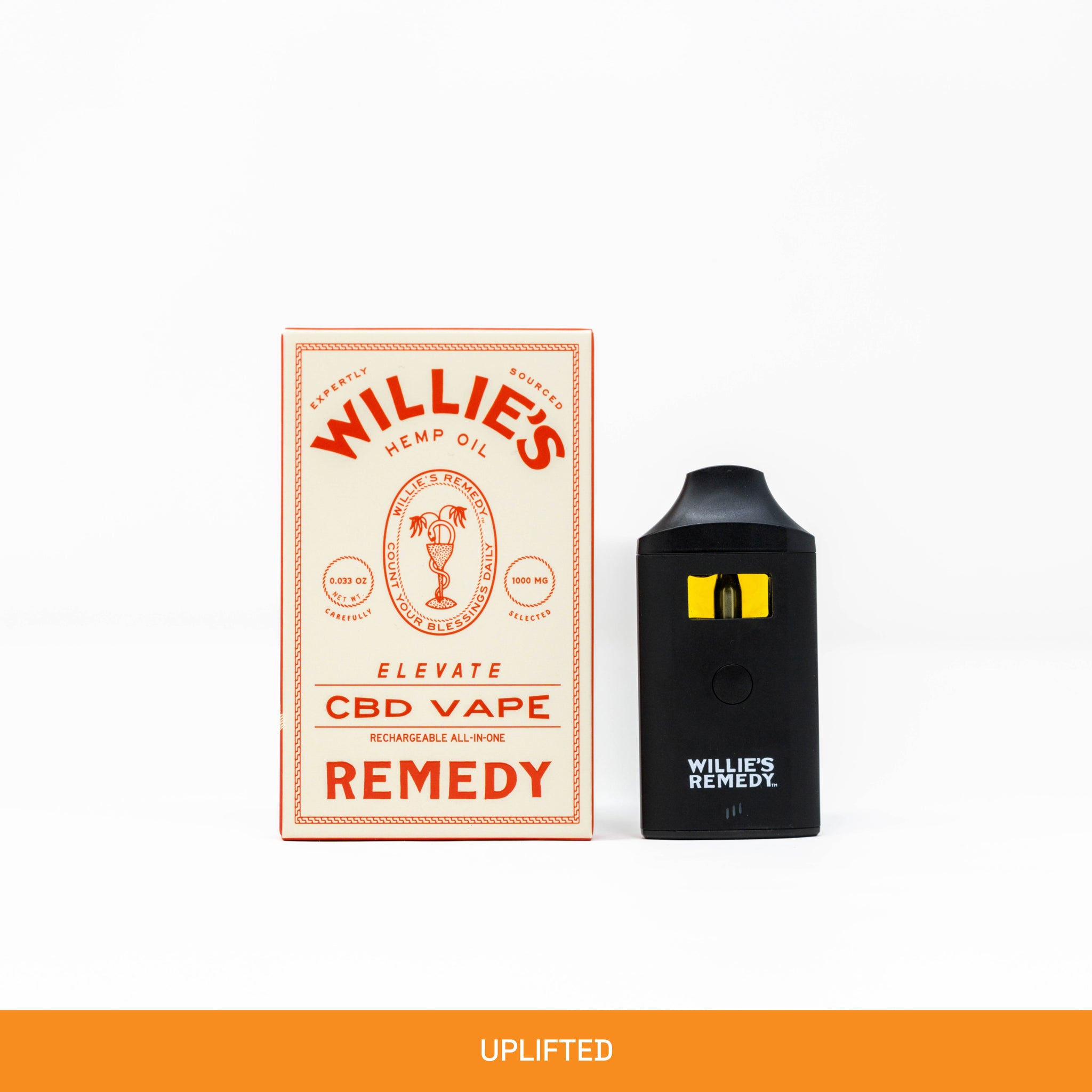 Elevate Willie's remedy vape